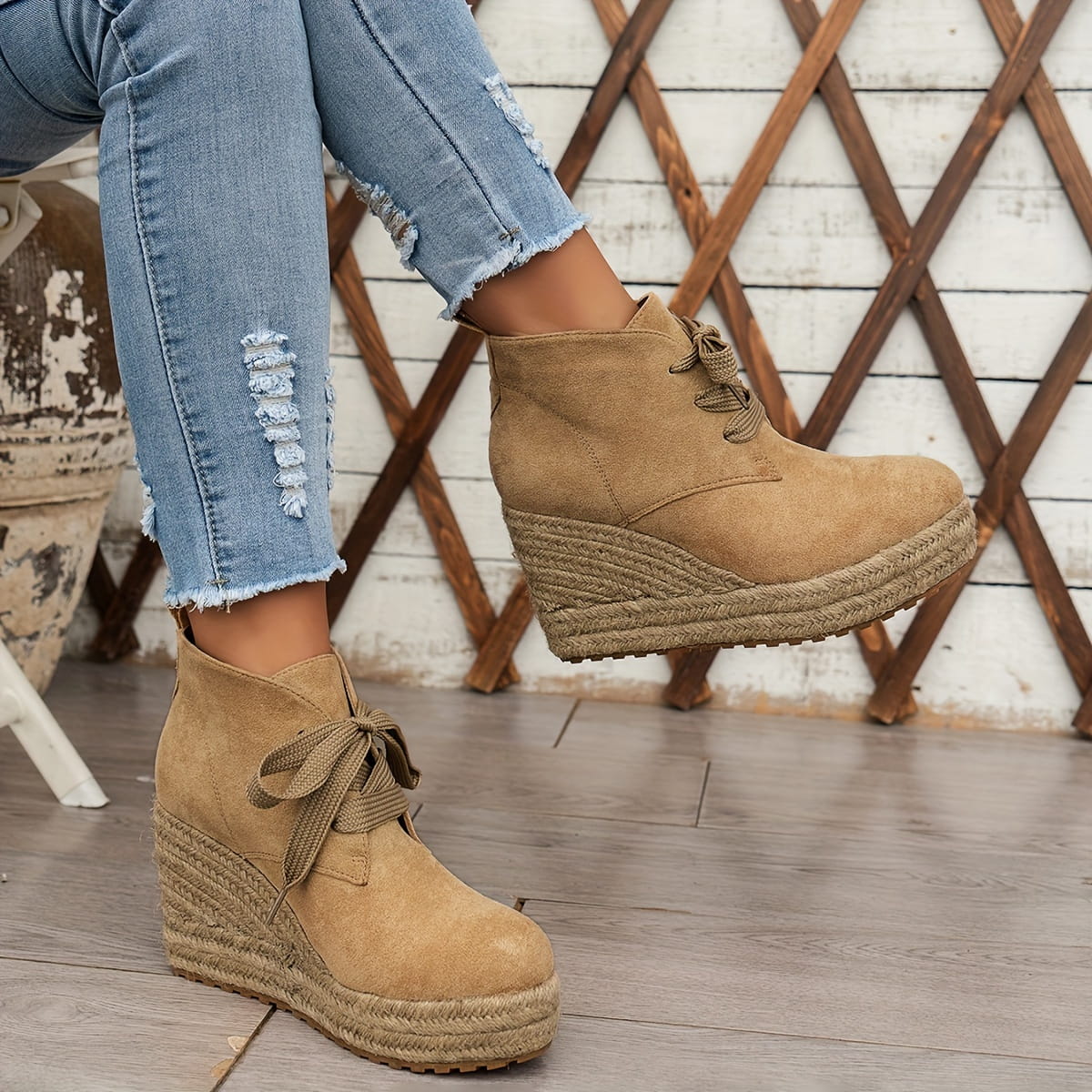 Bottines Camélia + Crème hydratante à la Lanoline OFFERTE